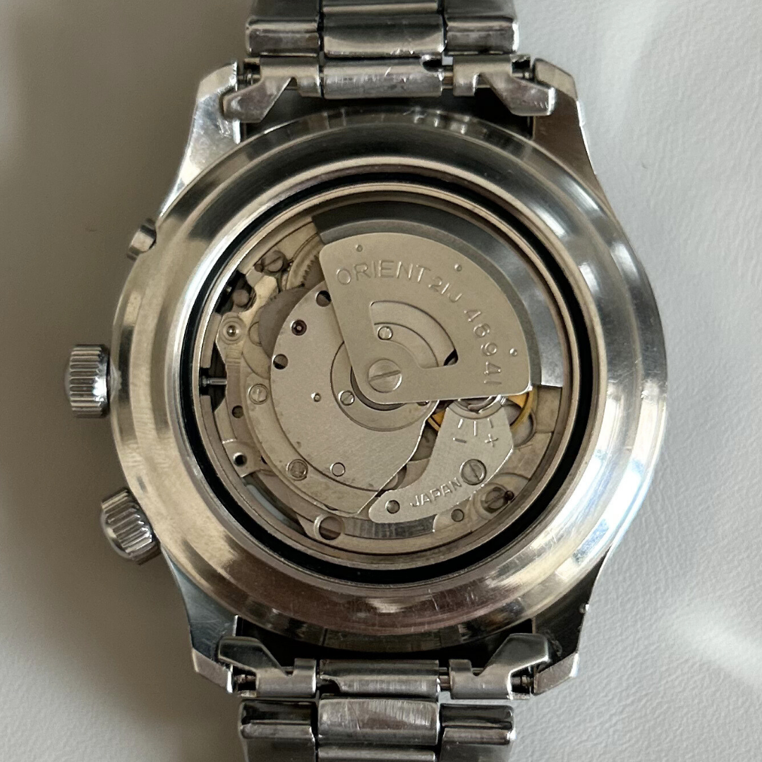 Vintage Orient 3 Star Day-Date Automatic 21J Cal. 46941 Ref 469620B-7G PT 42.2mm archive photo 11