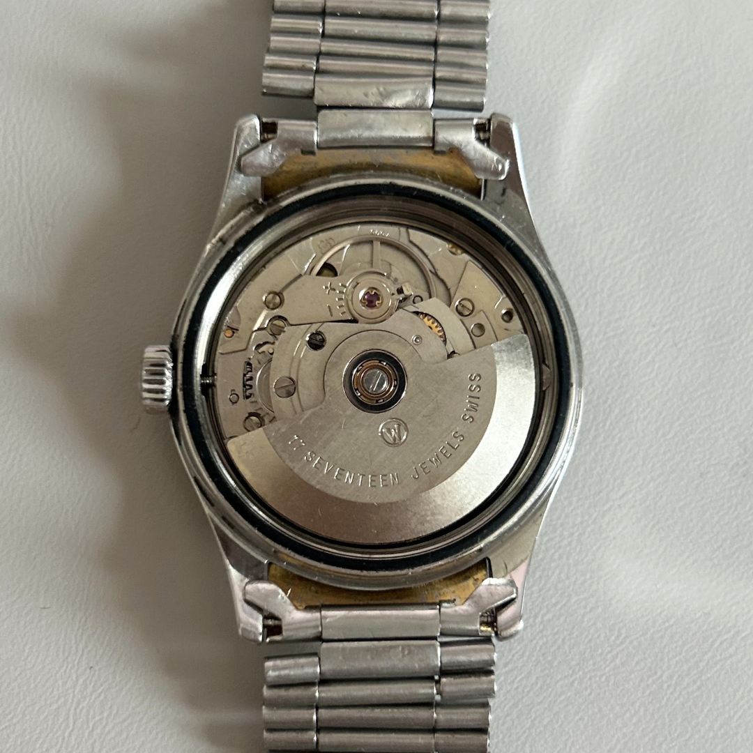 West End Sowar Automatic 17 Jewels Day-Date Dial 34mm Swiss Vintage archive photo 6