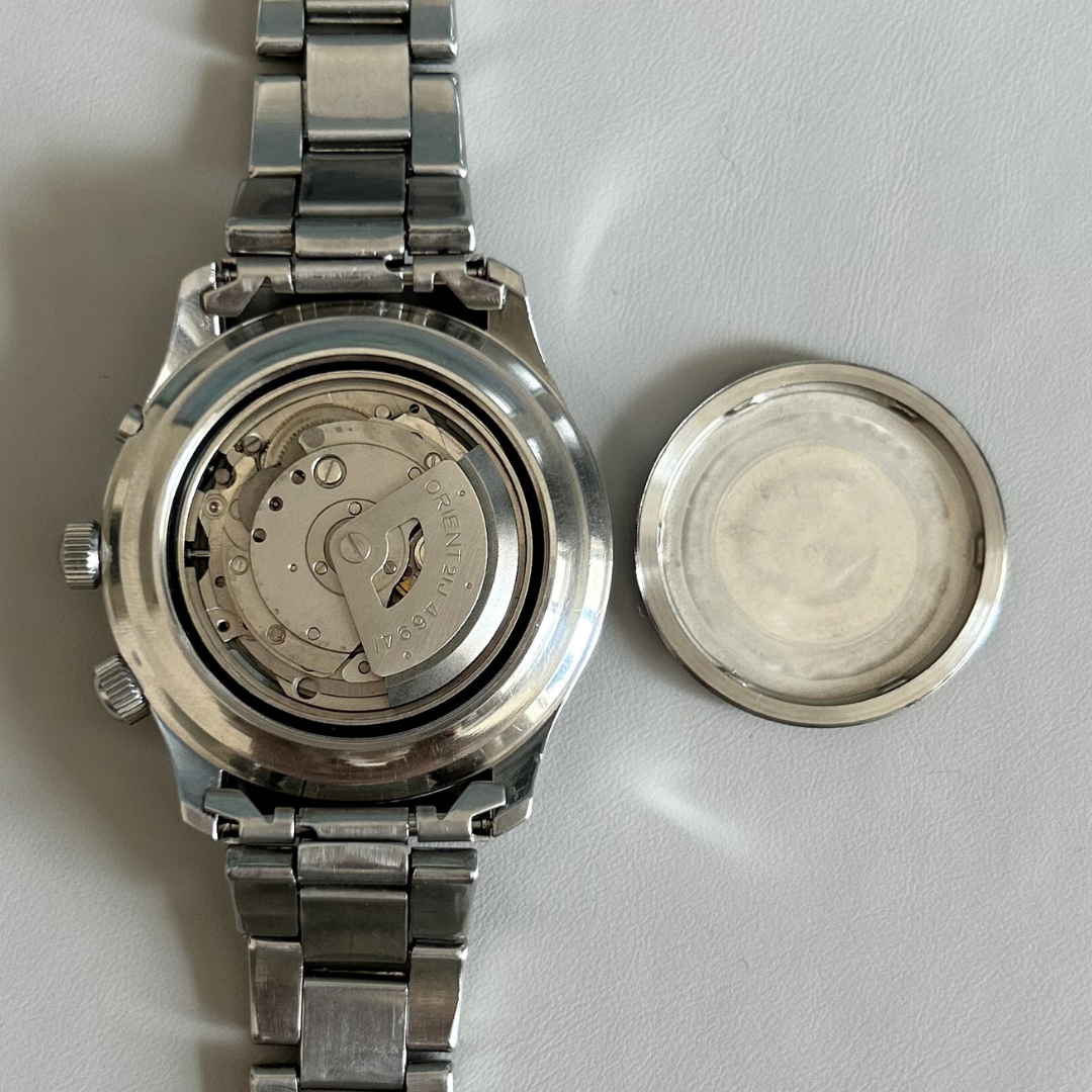 Vintage Orient 3 Star Day-Date Automatic 21J Cal. 46941 Ref 469620B-7G PT 42.2mm archive photo 13