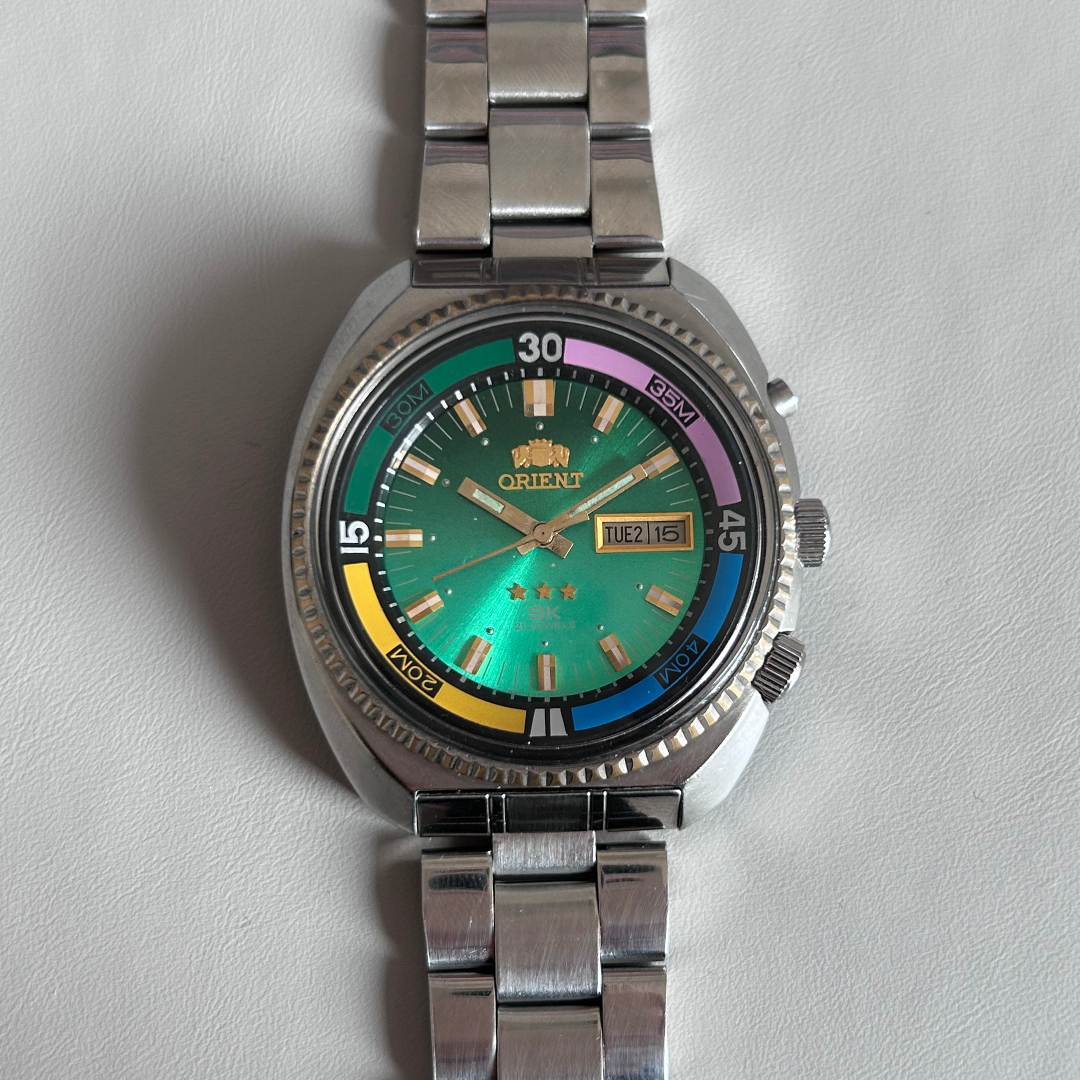Vintage Orient SK Rainbow Mechanical Automatic Watch archive photo 1
