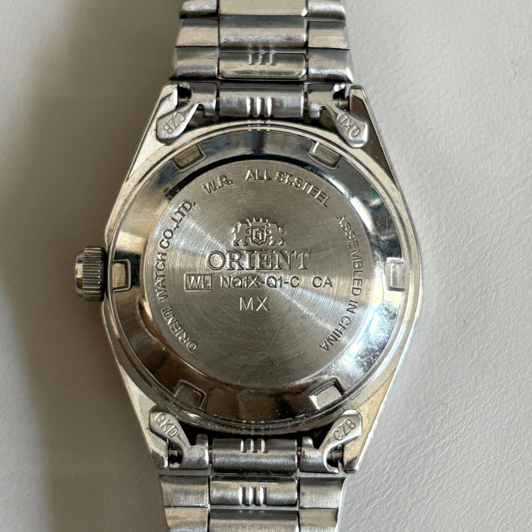 Mint Vintage Orient Three Star Pink Dial 21 Jewels Automatic Women’s Watch Japan archive photo 2