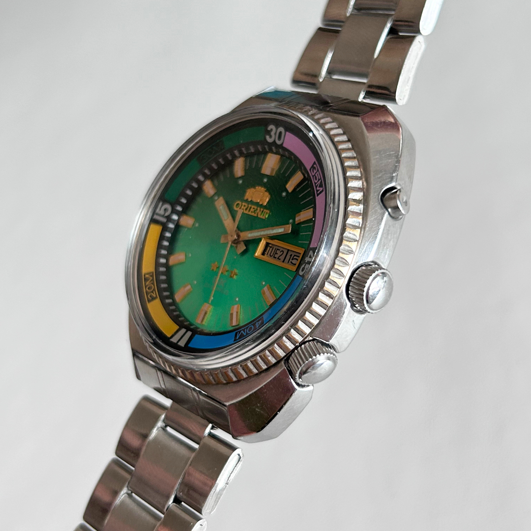 Vintage Orient SK Rainbow Mechanical Automatic Watch archive photo 2