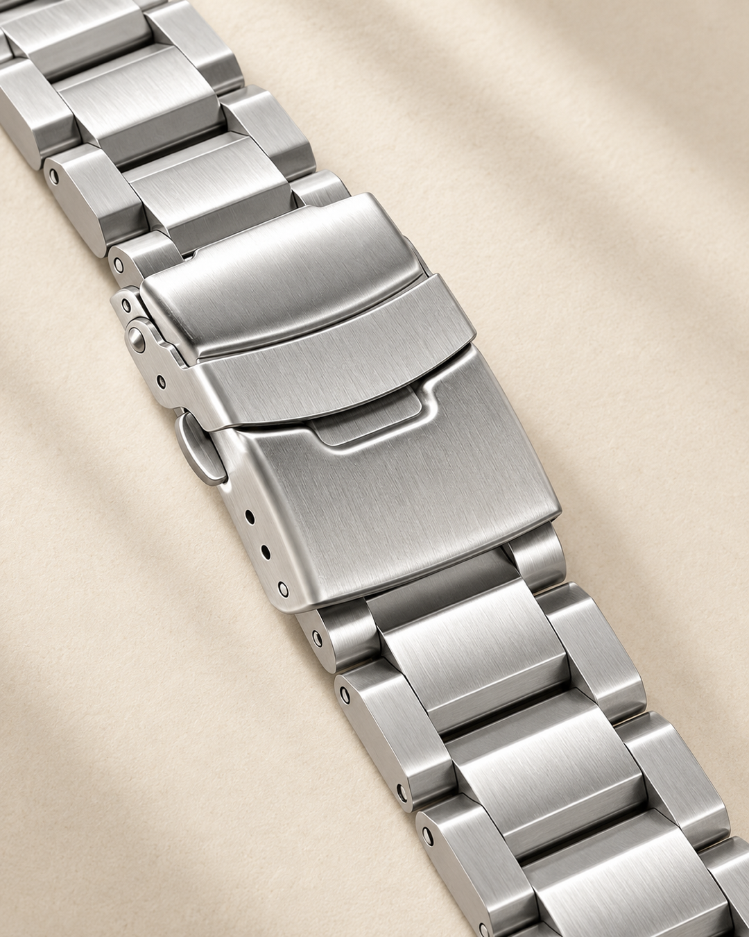 The Ferro — Brushed Steel Bracelet