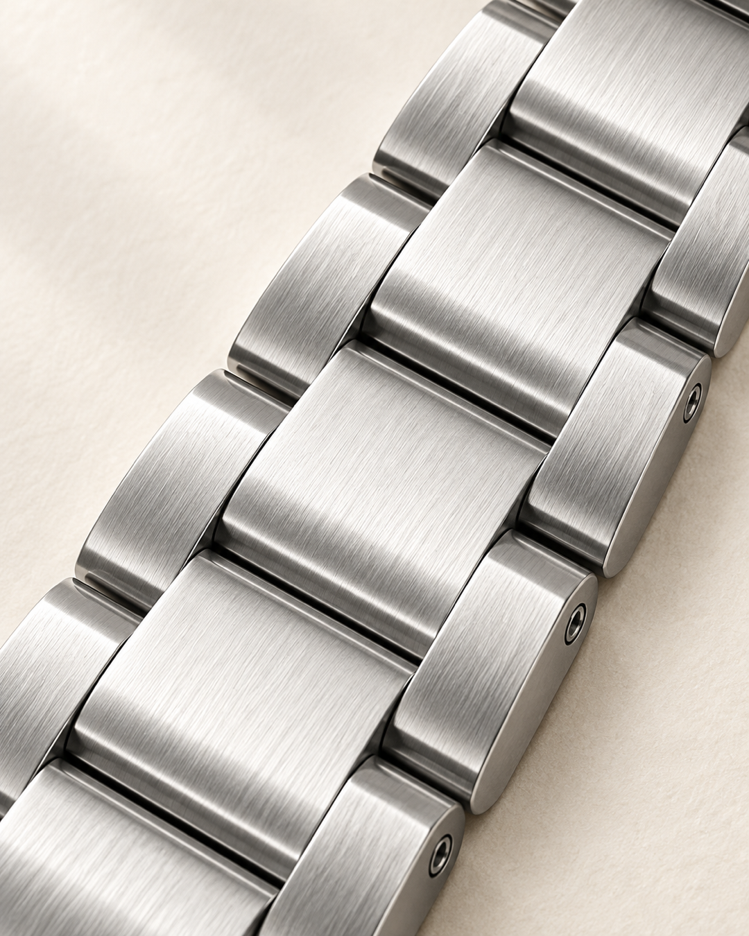 The Ferro — Brushed Steel Bracelet