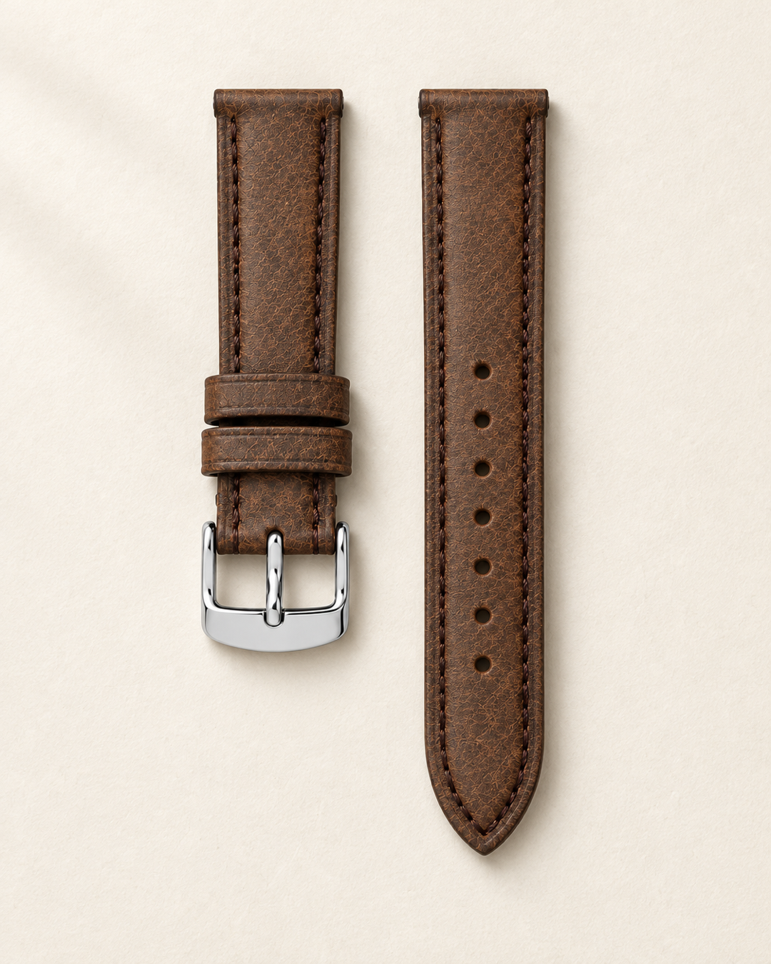 The Patina — Vintage Brown Leather Strap