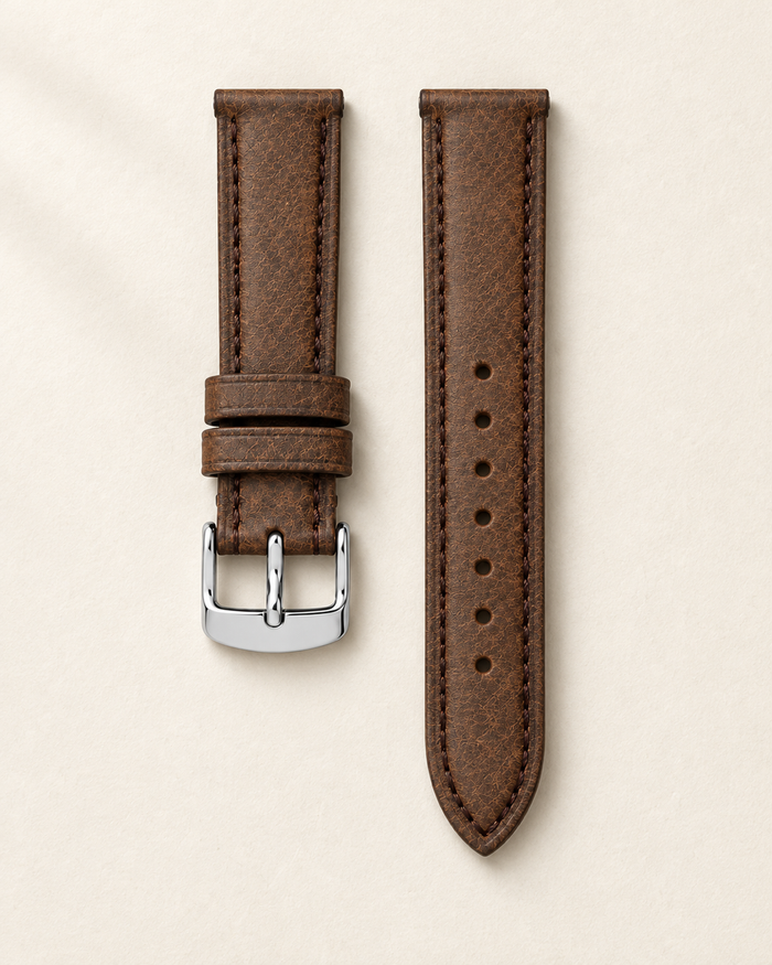 The Patina — Vintage Brown Leather Strap