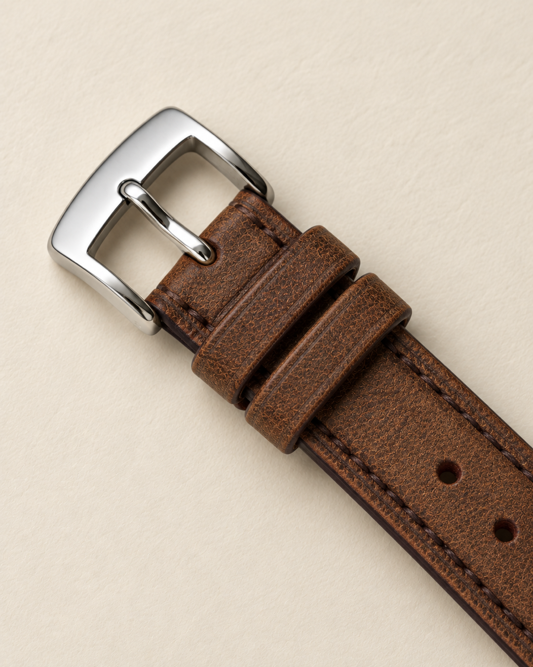 The Patina — Vintage Brown Leather Strap