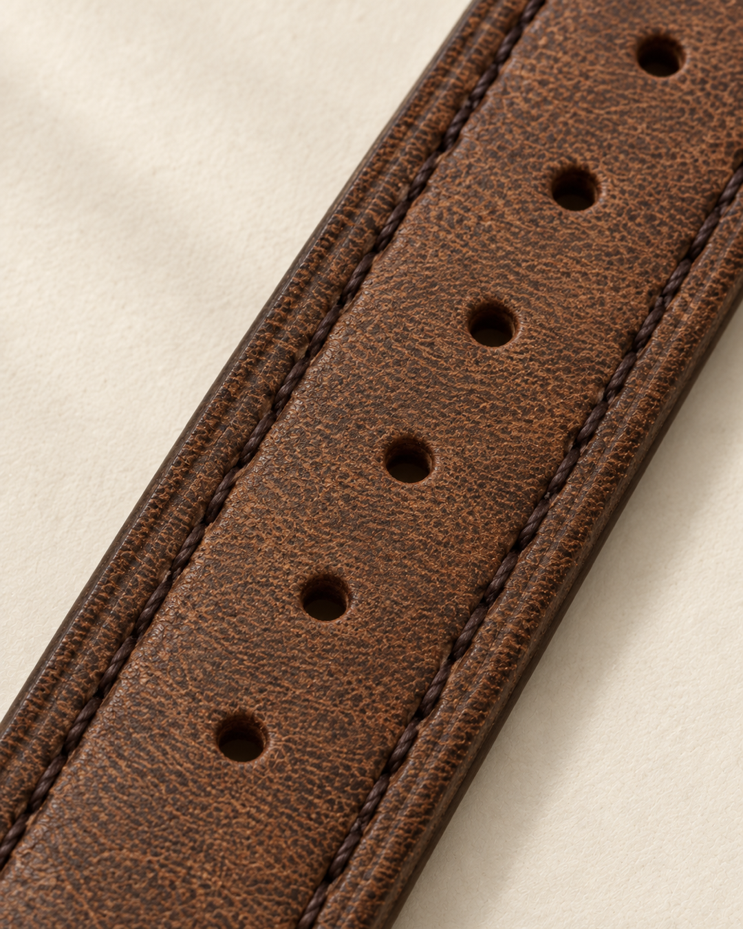 The Patina — Vintage Brown Leather Strap
