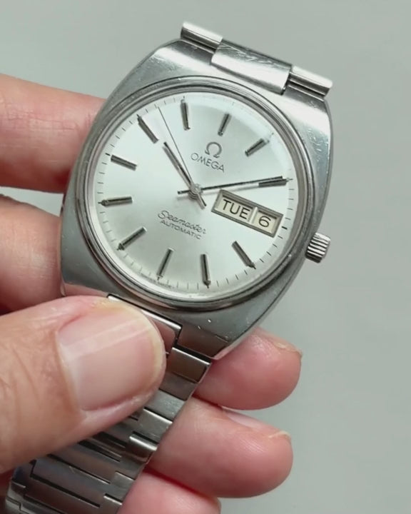 Omega Seamaster 166.0216 automatic vintage watch video