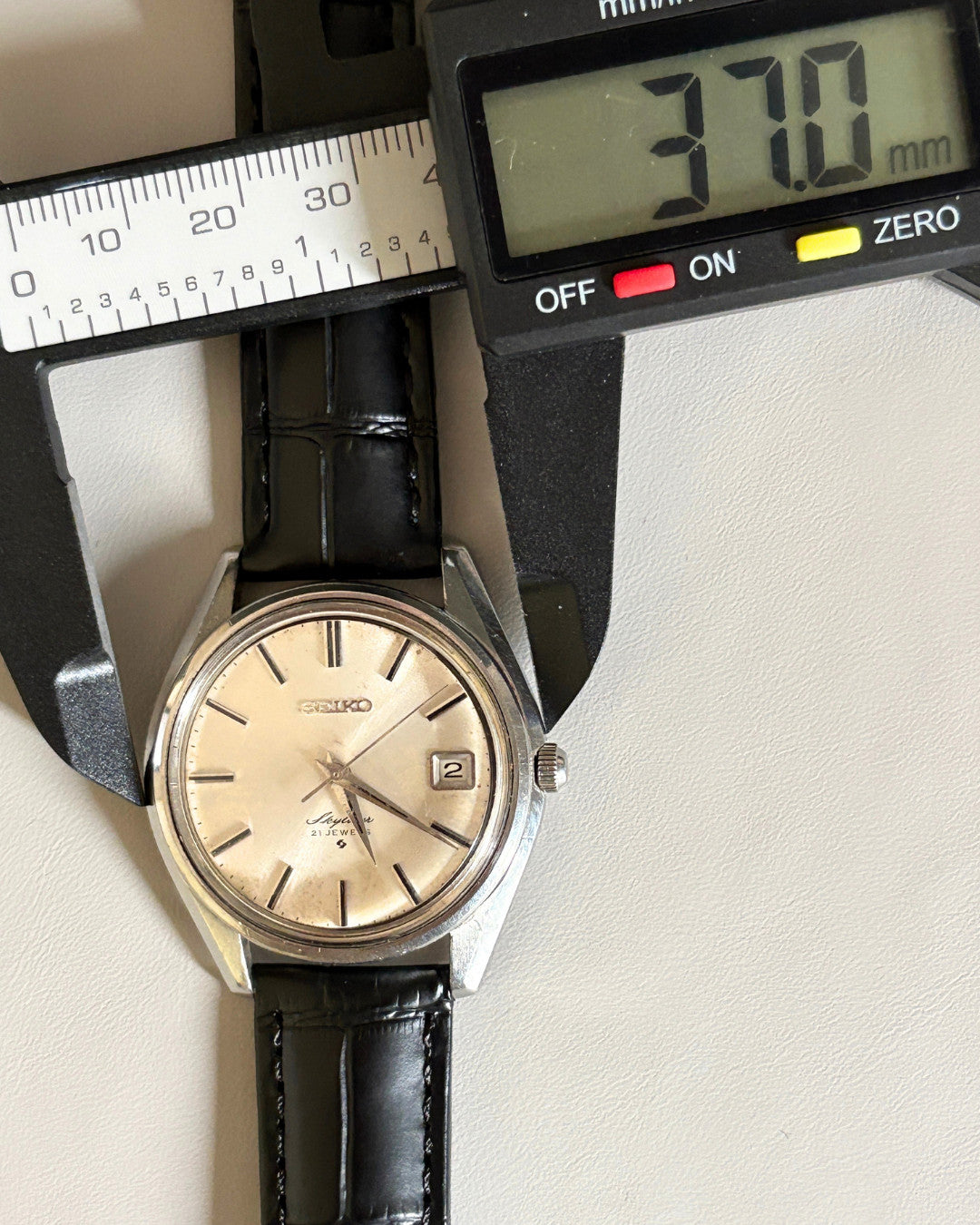 Seiko Skyliner 6102-8000 21J Hand-Wind Men’s Watch 1972 Japan image 7