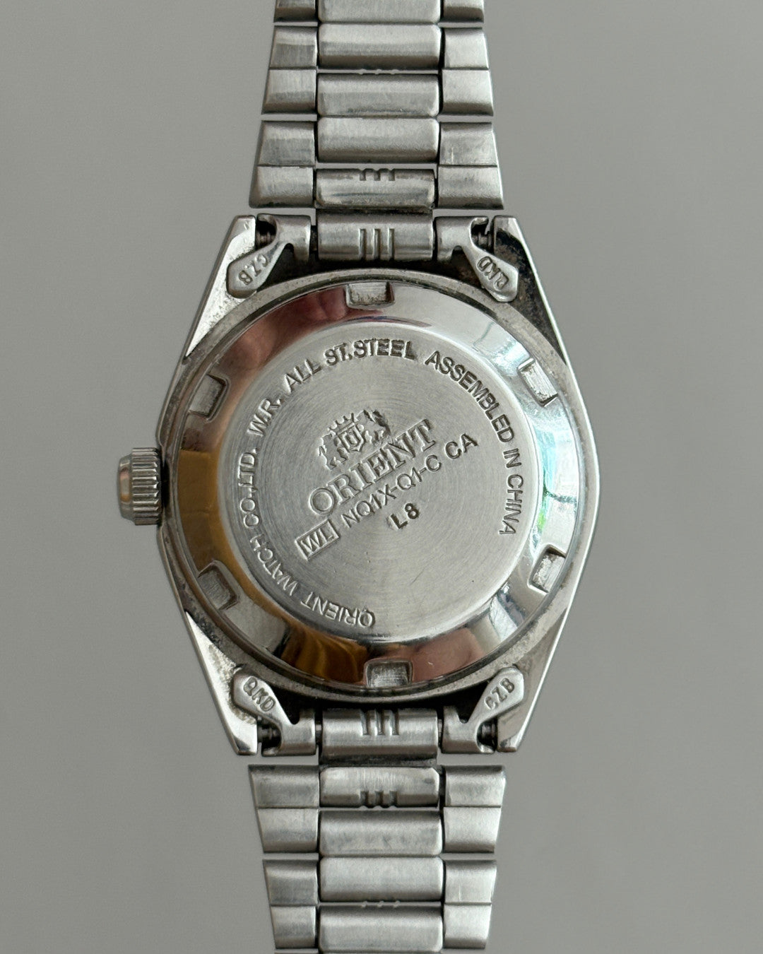 Orient 3 Star Black Dial 21J Automatic Day Date Vintage Watch Japan image 4