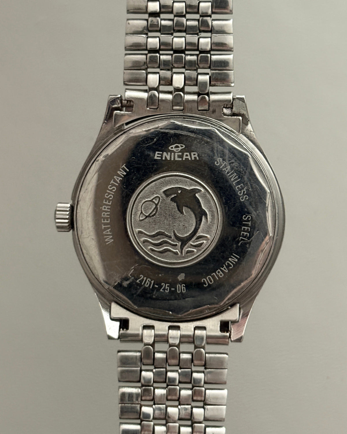 Enicar Ocean Pearl 2161-25-06 36mm Manual Wind Men’s Watch 1970s image 6