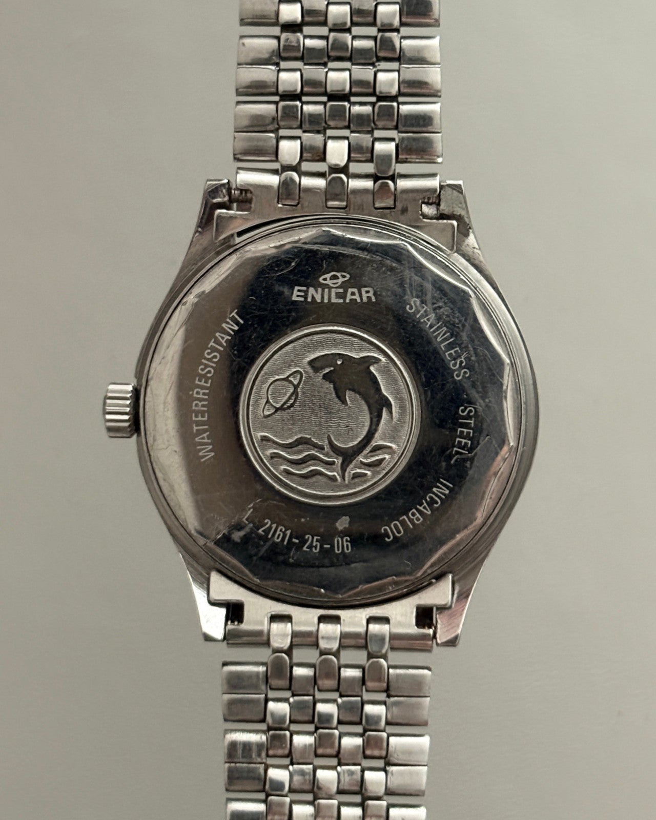 Enicar Ocean Pearl 2161-25-06 36mm Manual Wind Men’s Watch 1970s image 6