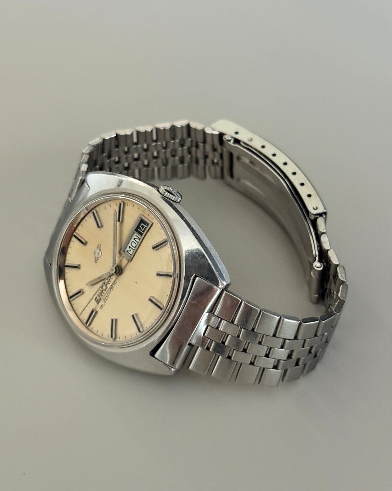 Enicar Ocean Pearl Day Date 25J Automatic Men’s Watch 1970s Swiss image 10