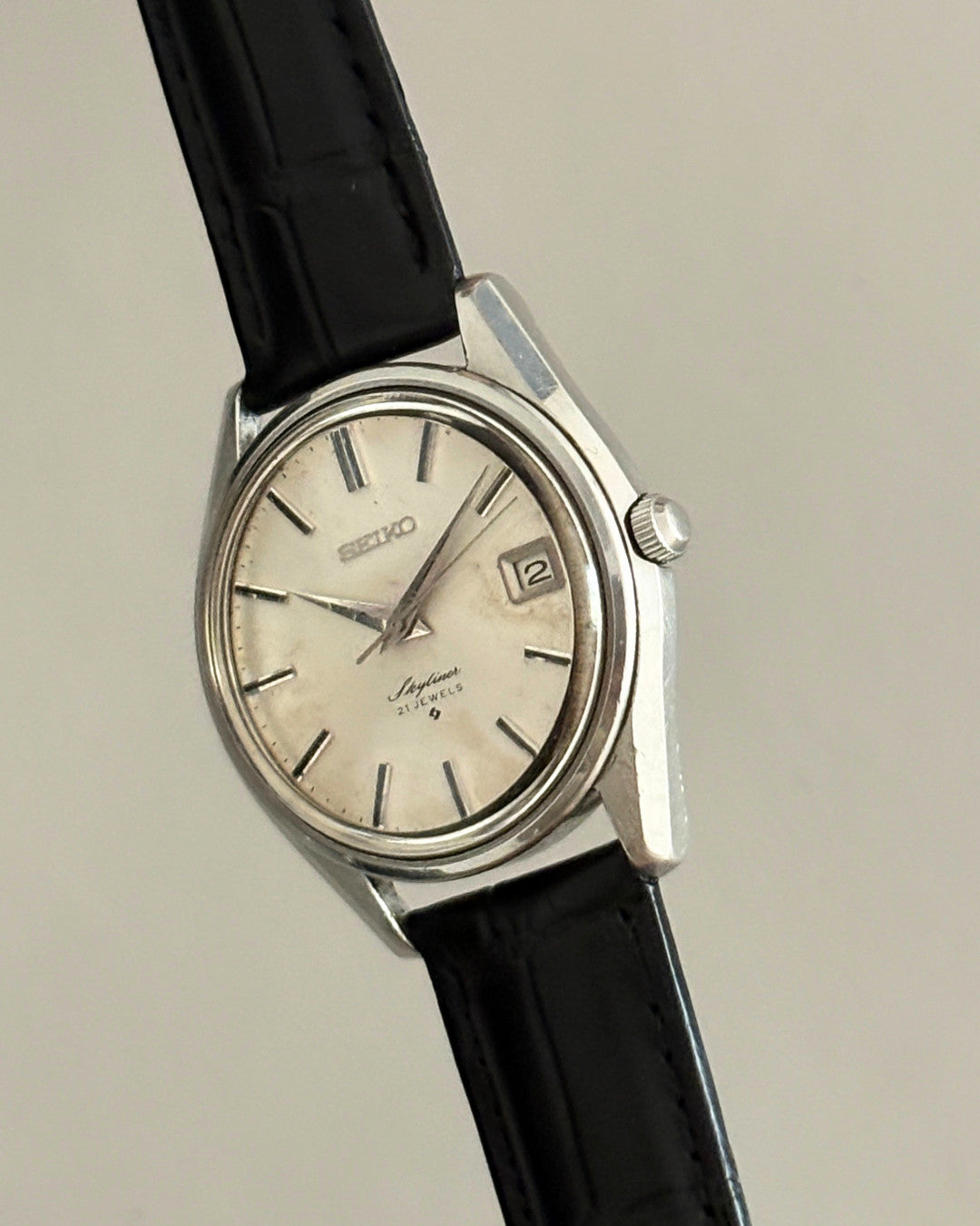 Seiko Skyliner 6102-8000 21J Hand-Wind Men’s Watch 1972 Japan image 3