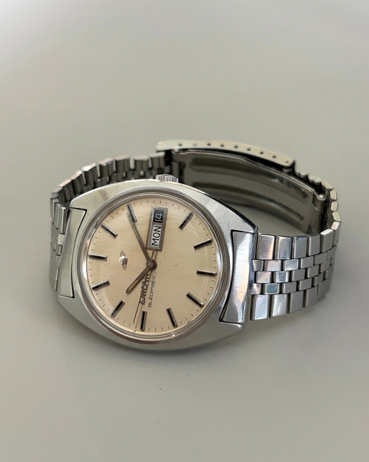 Enicar Ocean Pearl Day Date 25J Automatic Men’s Watch 1970s Swiss image 9
