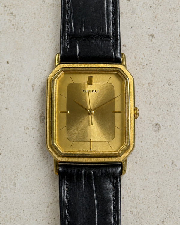 Seiko Chariot 5P31-5D70 Gold Tank Quartz Men’s Watch 1989 Japan