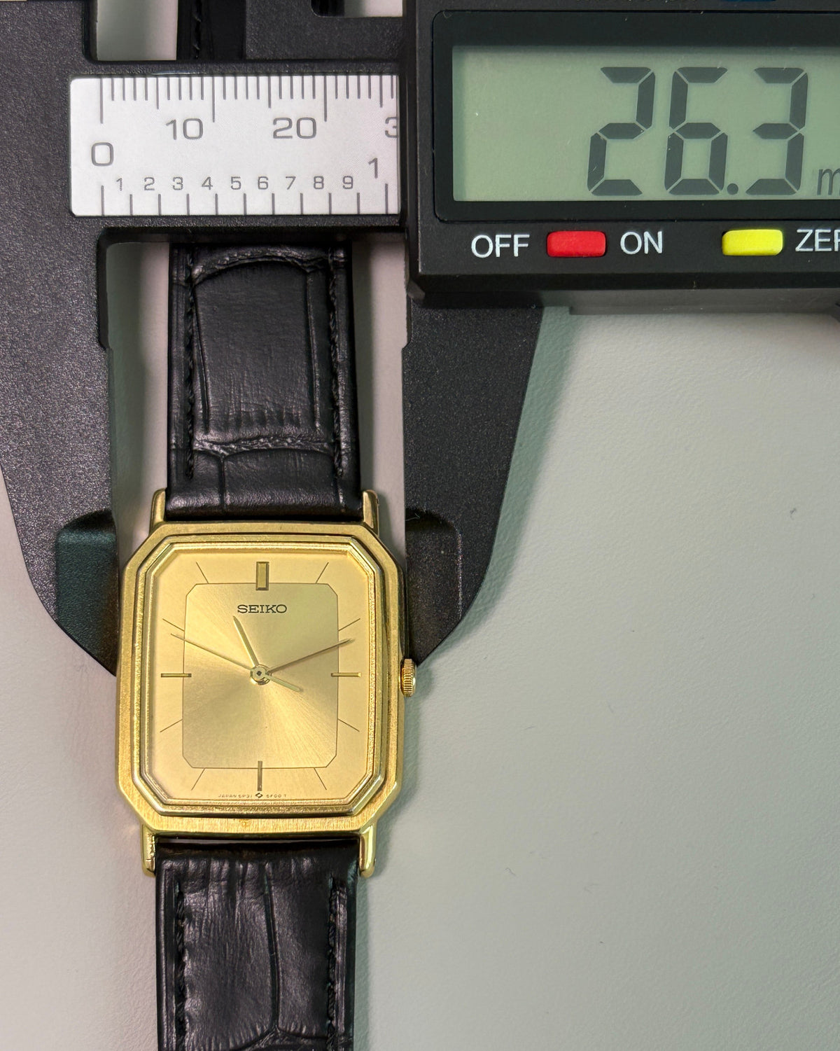 Seiko Chariot 5P31-5D70 Gold Tank Quartz Men’s Watch 1989 Japan image 11