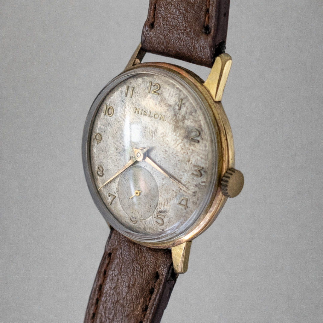 Hislon 17J Mechanical Men’s Watch 35mm Swiss Vintage image 3