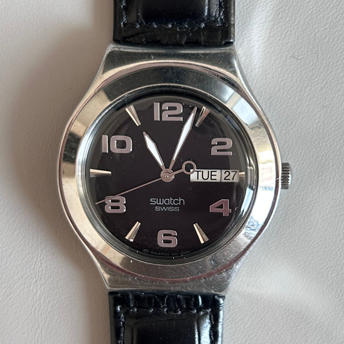 Swatch Irony YGS737 Black Dial Quartz Men’s Watch image 1