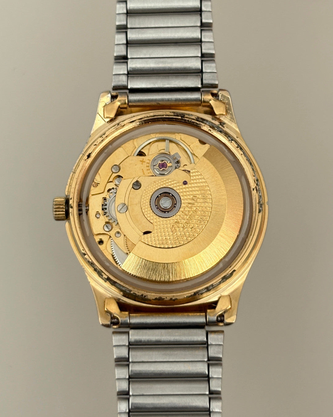 Enicar Ocean Pearl TV Case Day Date 25J Automatic Men’s Watch 1970s Swiss image 12