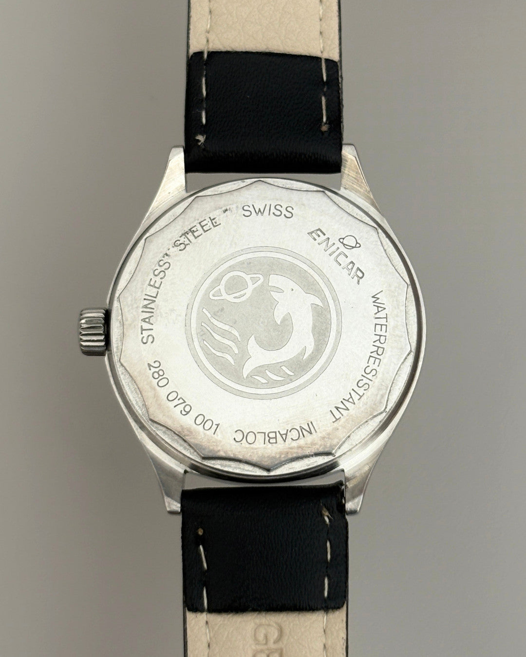 Enicar ETA 2801-2 17J Manual Wind Men’s Watch 1980s Swiss image 5