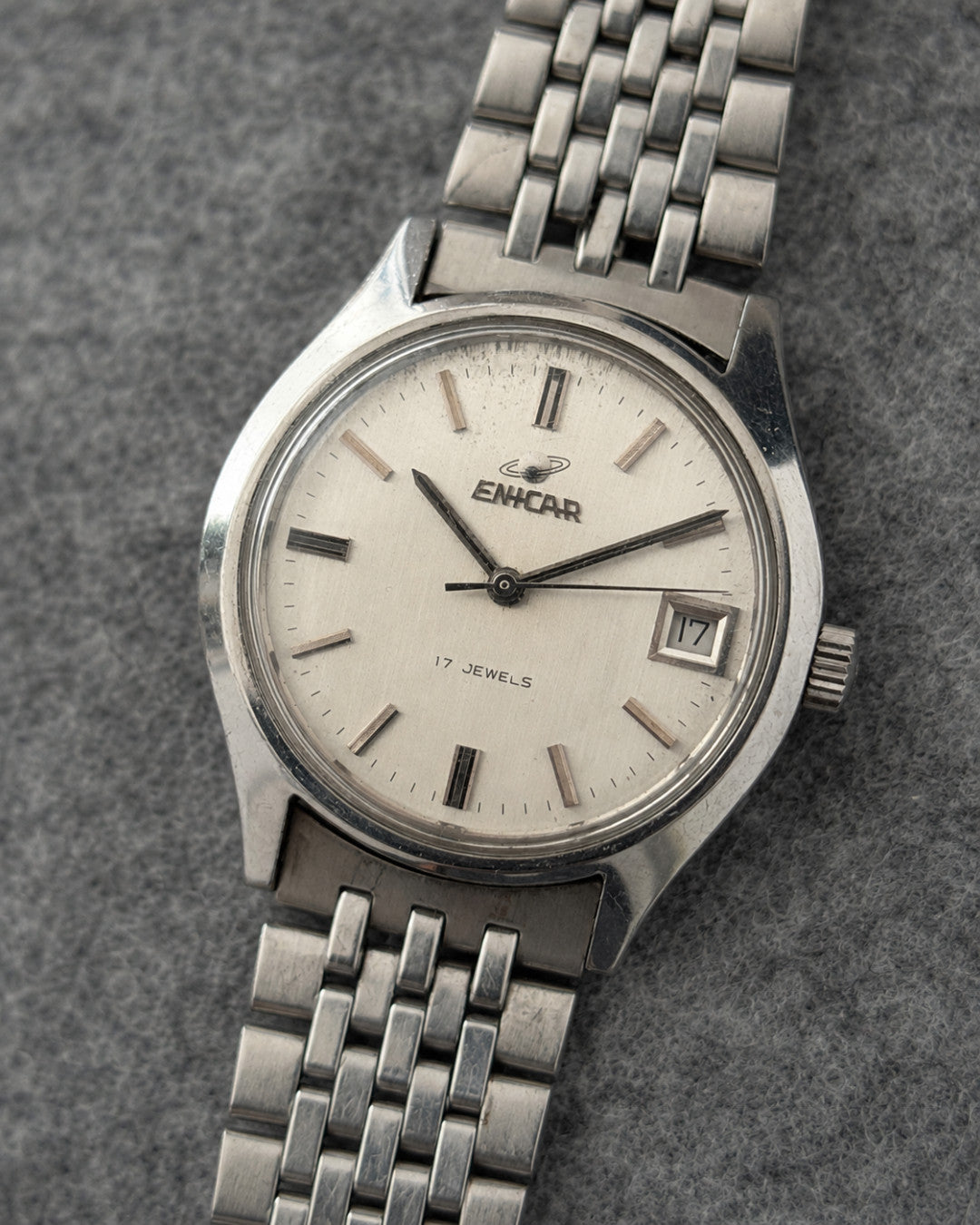 Enicar Ocean Pearl 2161-25-06 36mm Manual Wind Men’s Watch 1970s image 1