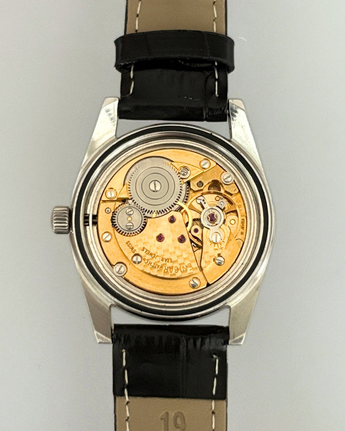 Enicar Star Jewels AR160 White Dial 17J Hand-Wind Men’s Watch Swiss image 9