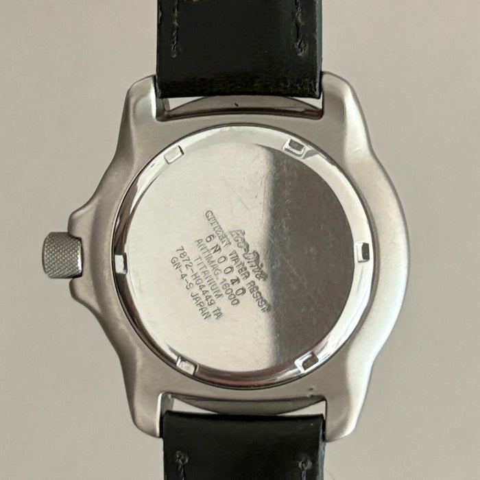 Citizen Promaster Titanium Eco-Drive 7872-H04449 43mm Men’s Watch Rare 200m image 11