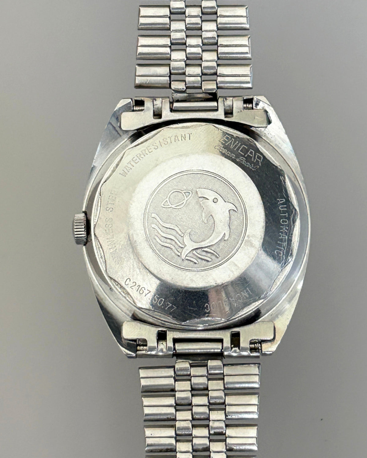 Enicar Ocean Pearl Day Date 25J Automatic Men’s Watch 1970s Swiss image 5