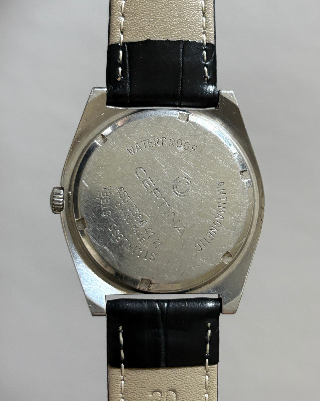 Certina 17J Manual Wind Men’s Watch Swiss Made 1970s Vintage image 5