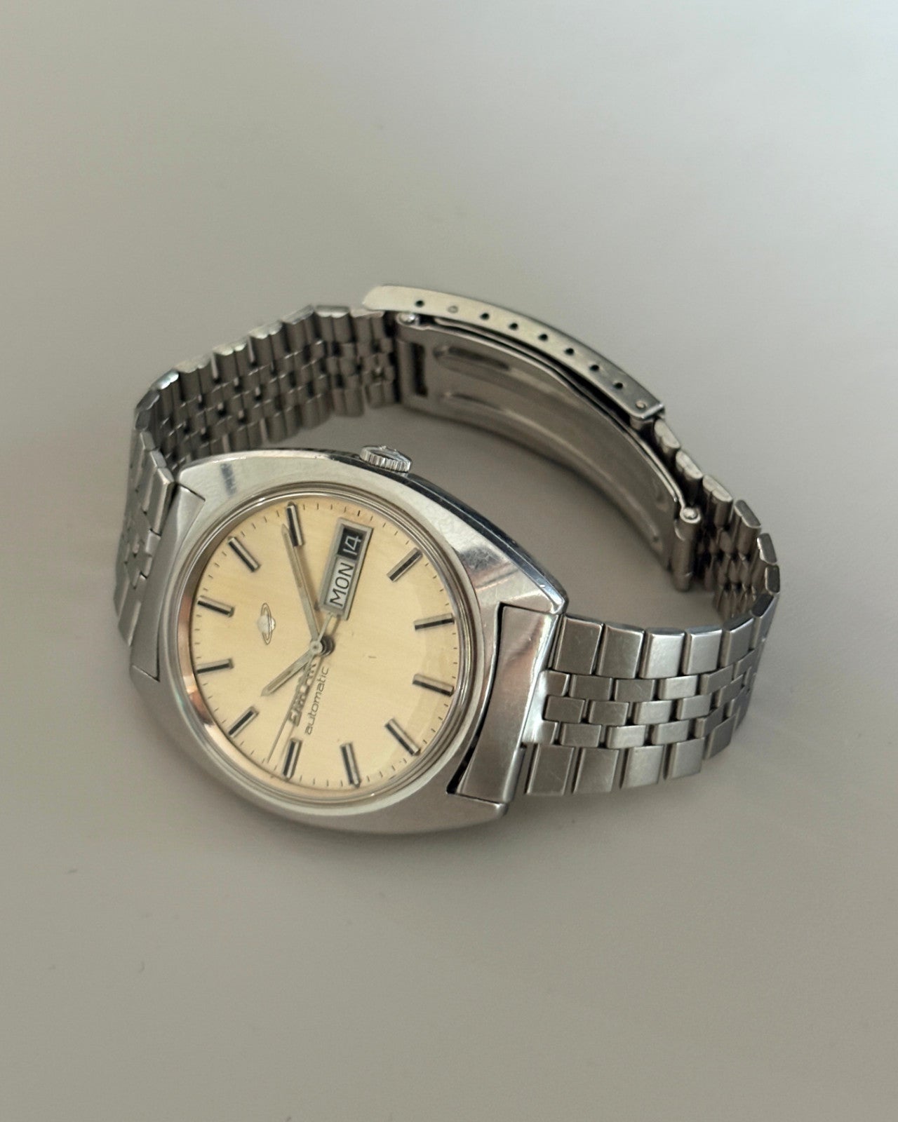Enicar Ocean Pearl Day Date 25J Automatic Men’s Watch 1970s Swiss image 8