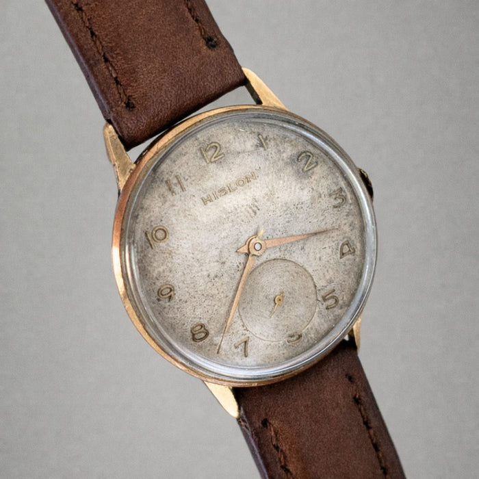 Hislon 17J Mechanical Men’s Watch 35mm Swiss Vintage image 2