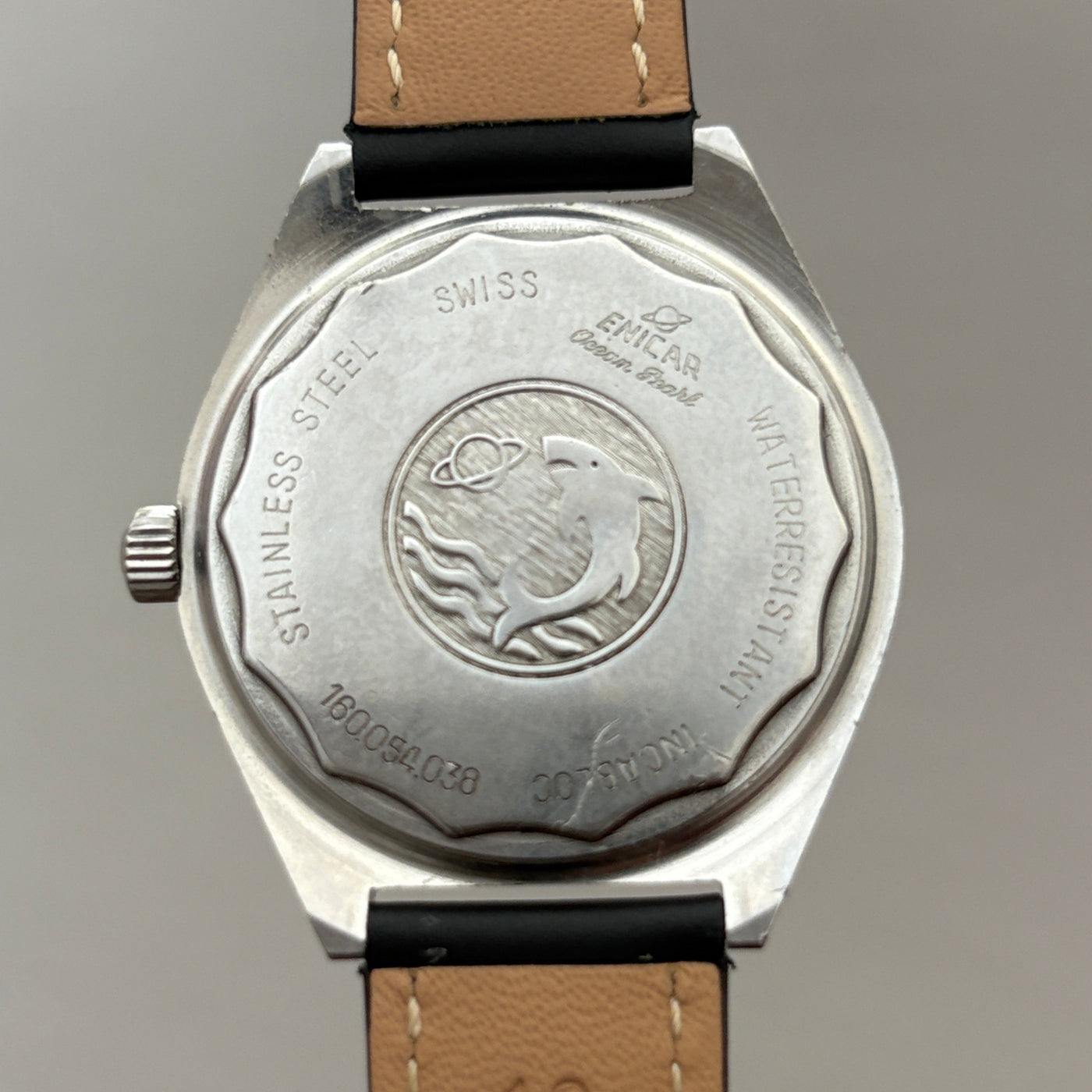 Enicar Ocean Pearl AR160 17J Manual Wind Men’s Watch Swiss Vintage image 9