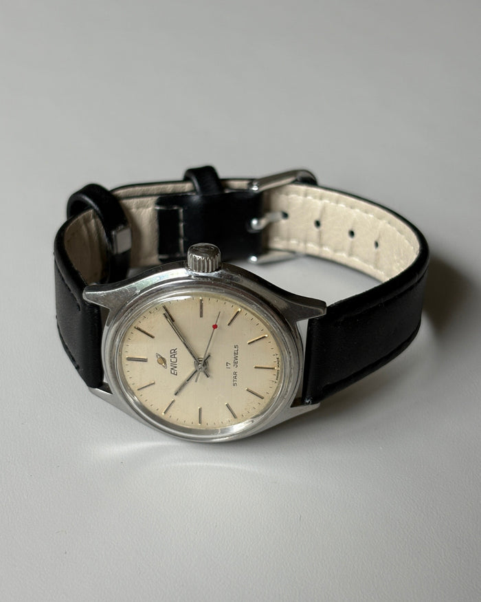 Enicar ETA 2801-2 17J Manual Wind Men’s Watch 1980s Swiss image 9