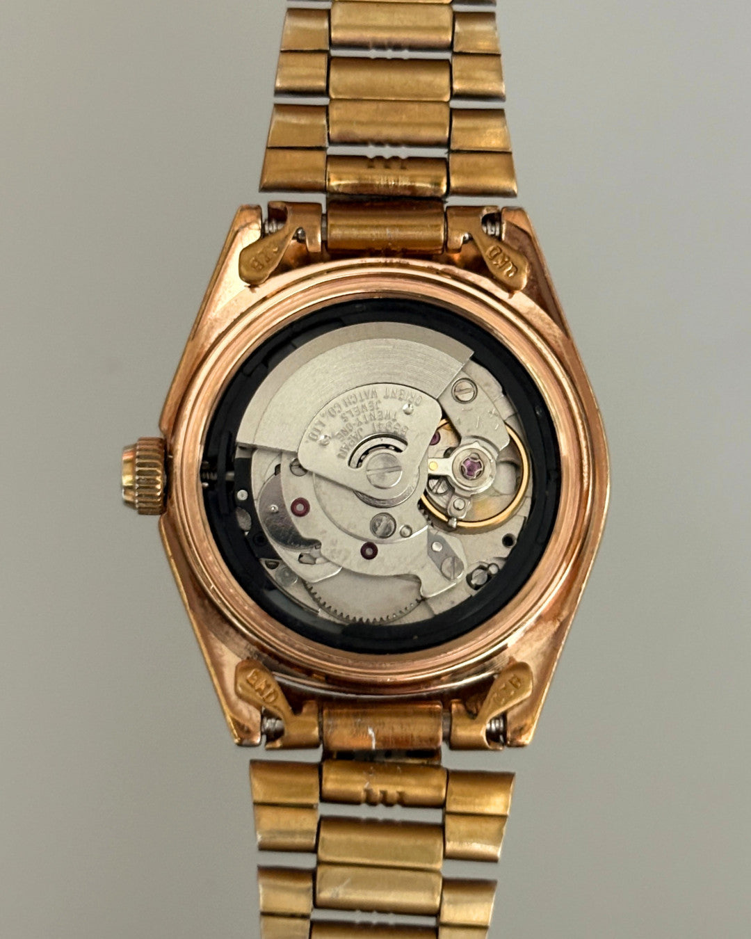 Orient Three Star Pink Dial 21J Automatic Vintage Women’s Watch Japan image 8