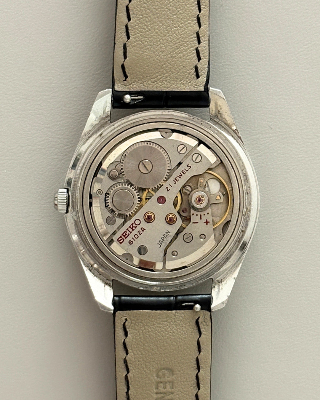 Seiko Skyliner 6102-8000 21J Hand-Wind Men’s Watch 1972 Japan image 5
