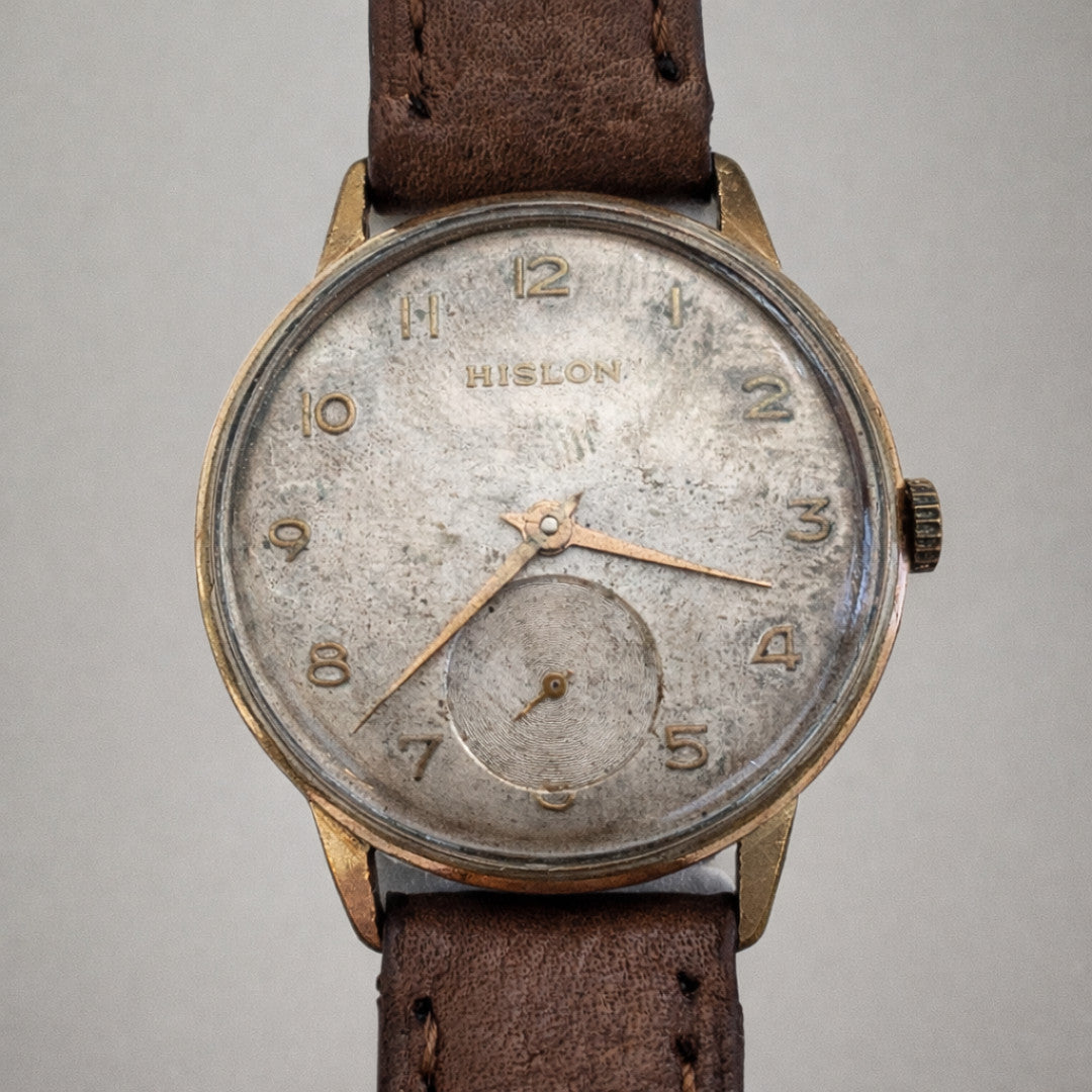 Hislon 17J Mechanical Men’s Watch 35mm Swiss Vintage image 1