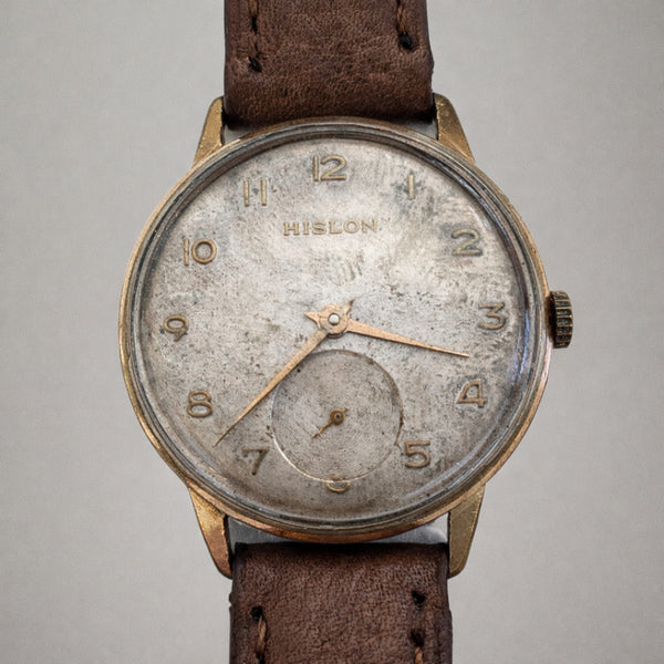 Hislon 17J Mechanical Men’s Watch 35mm Swiss Vintage