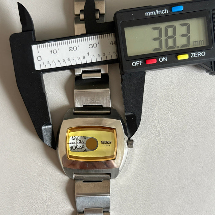 90's Citizen Independent 6038-L16258 Jump Hour Quartz JDM Men’s Watch image 5