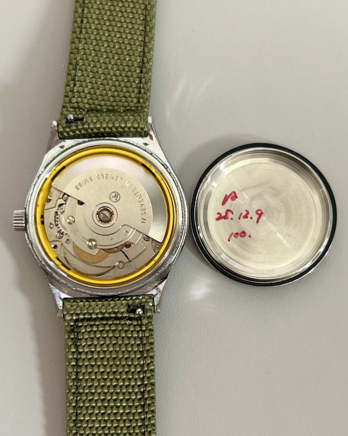 West End Sowar 17J Automatic 34mm Vintage Men’s Watch Swiss image 9