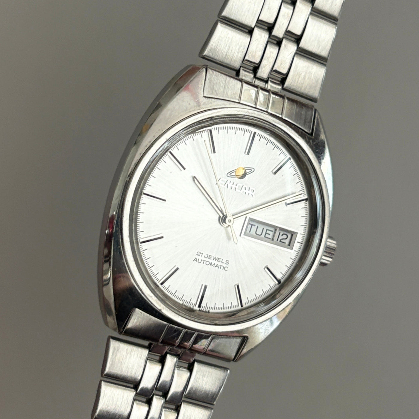 Vintage Enicar Ocean Pearl AR-2158 Automatic Day Date 21J Swiss Men’s Watch archive image 2