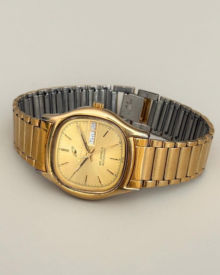 Enicar Ocean Pearl TV Case Day Date 25J Automatic Men’s Watch 1970s Swiss image 17
