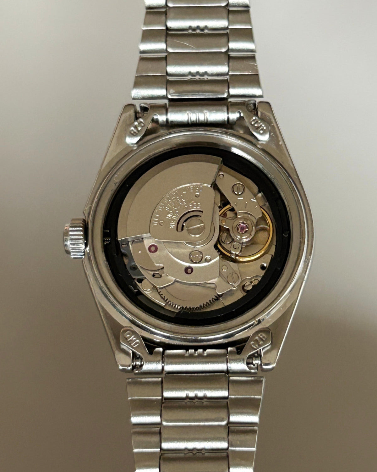 Orient Three Star Brown Dial 21J Automatic Vintage Watch Japan image 10