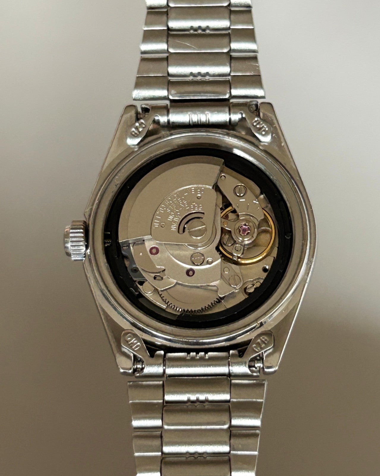 Orient Three Star Brown Dial 21J Automatic Vintage Watch Japan image 10