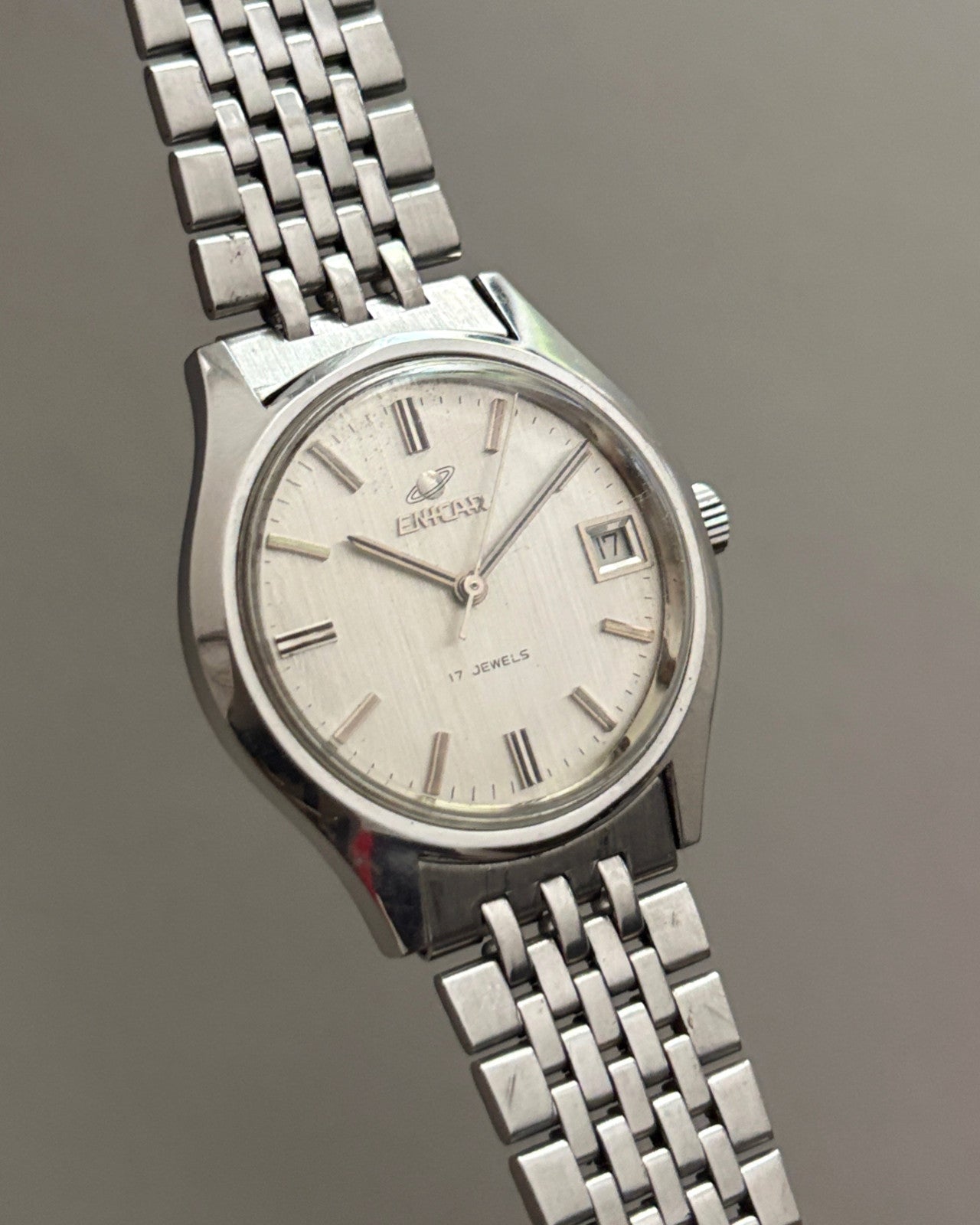 Enicar Ocean Pearl 2161-25-06 36mm Manual Wind Men’s Watch 1970s image 3