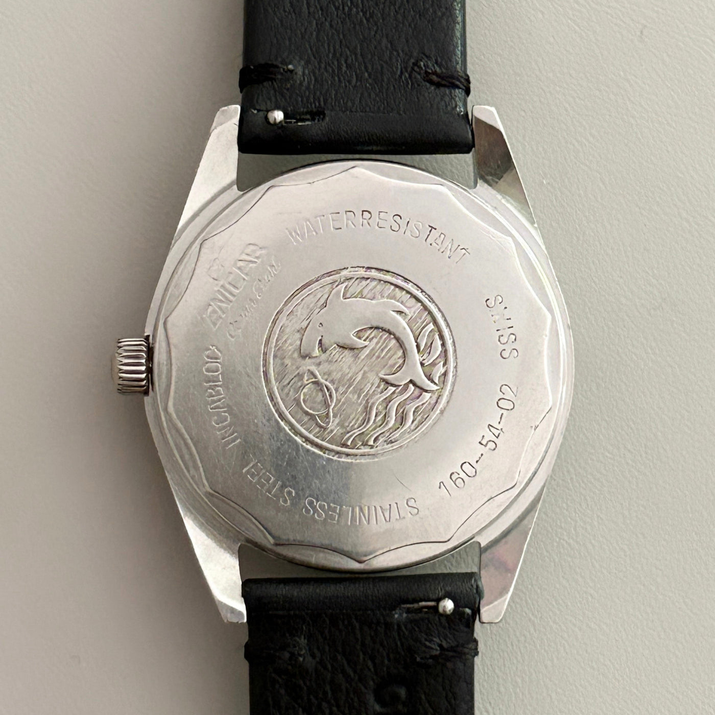 Vintage Enicar Ocean Pearl AR160 17 Jewels Hand-Wind White Dial Men’s Watch archive image 4
