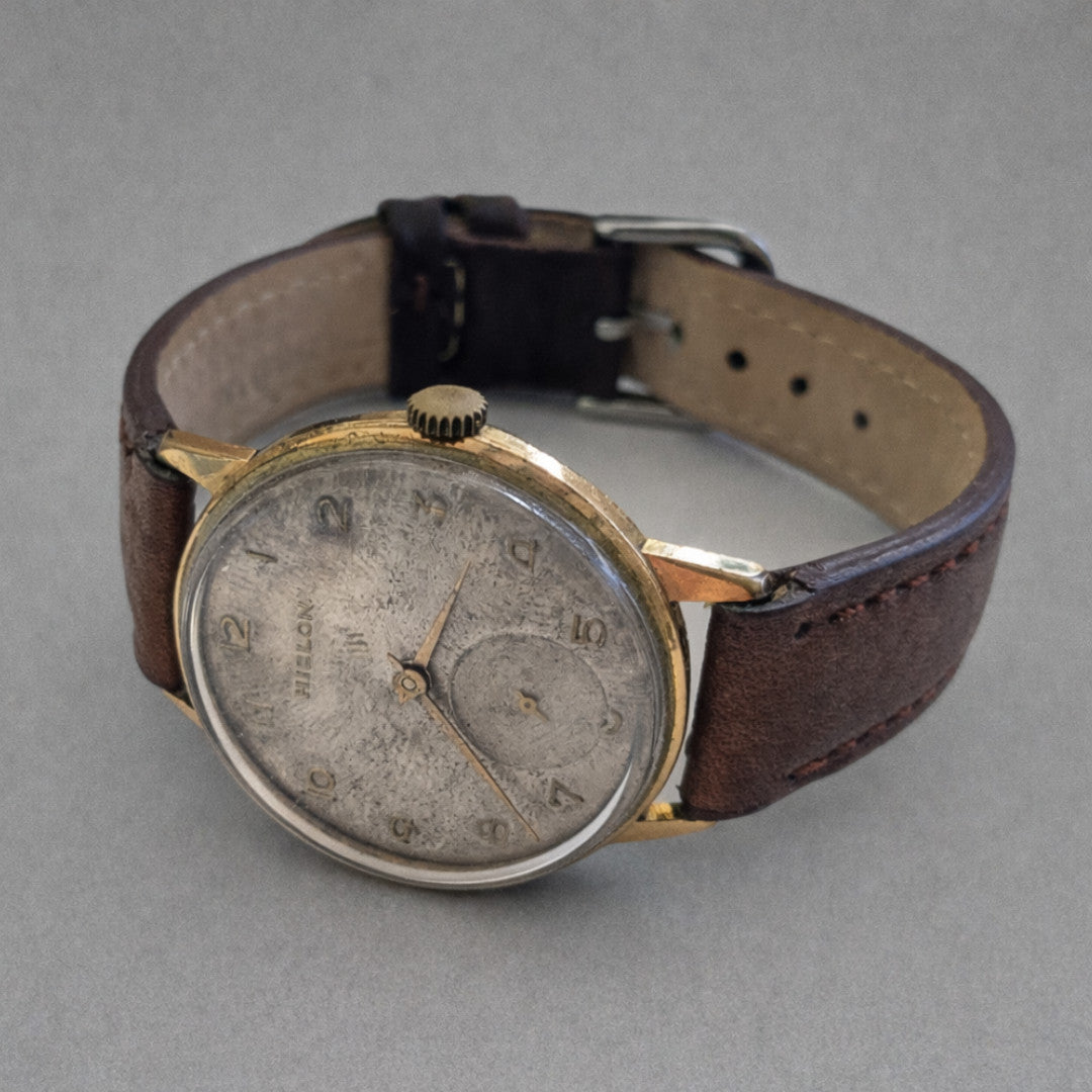 Hislon 17J Mechanical Men’s Watch 35mm Swiss Vintage image 6